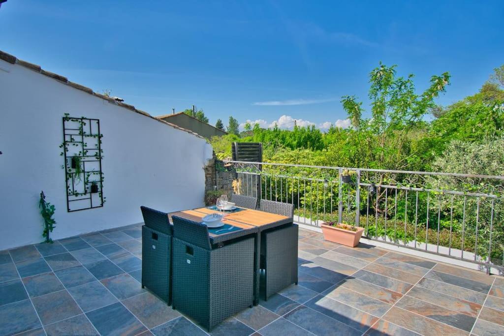 Maison De Charme Centre Lezignan-C. Avec Terrasse Villa Exterior foto
