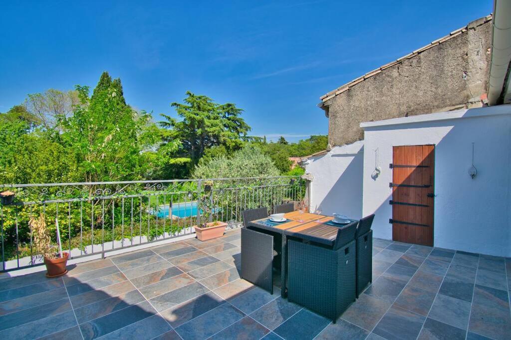 Maison De Charme Centre Lezignan-C. Avec Terrasse Villa Exterior foto